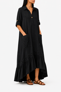 BELLARA DRESS-MIDNIGHT BLACK