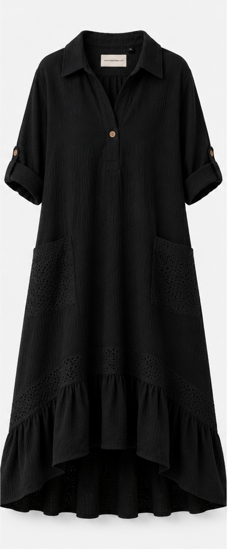 BELLARA DRESS-MIDNIGHT BLACK